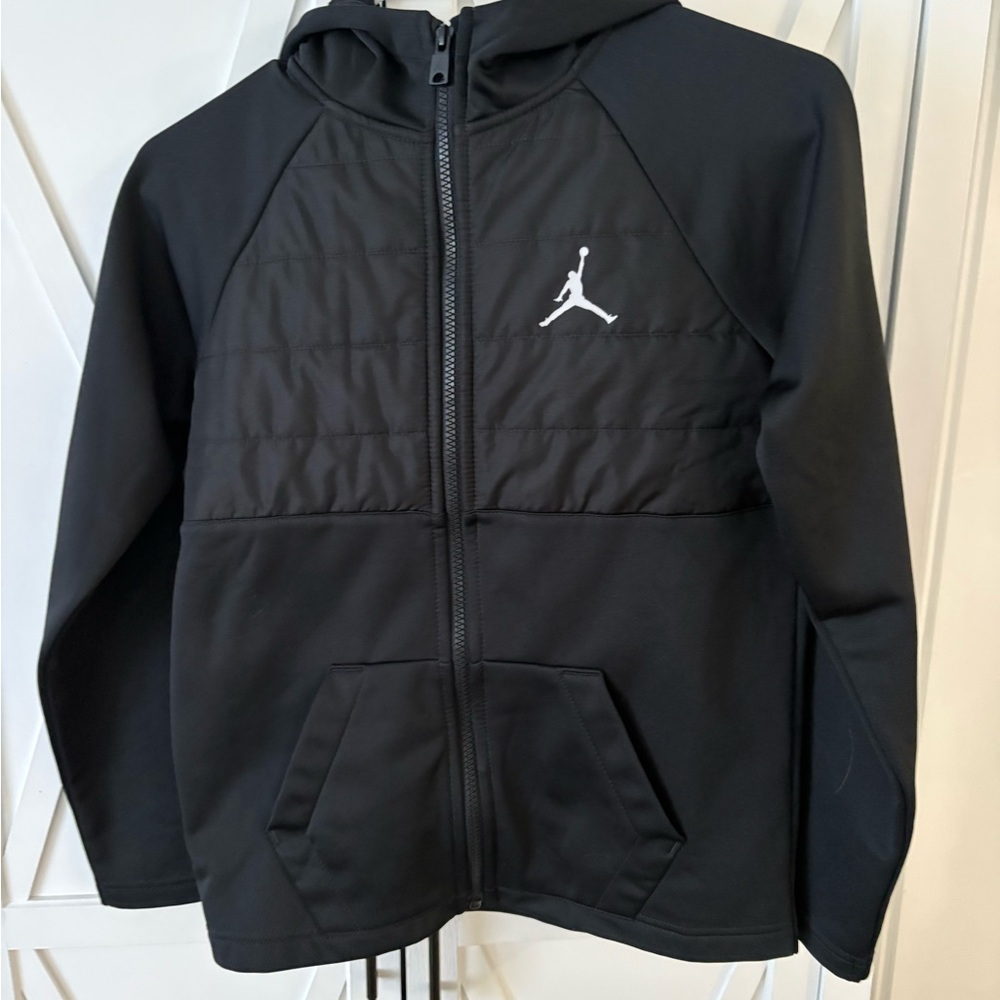 Boys Nike Jordan Full Zip Jacket Hoodie